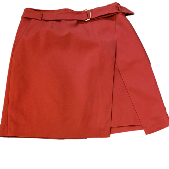 White House Black Market Scarlet Pencil Skirt - Picture 2 of 3
